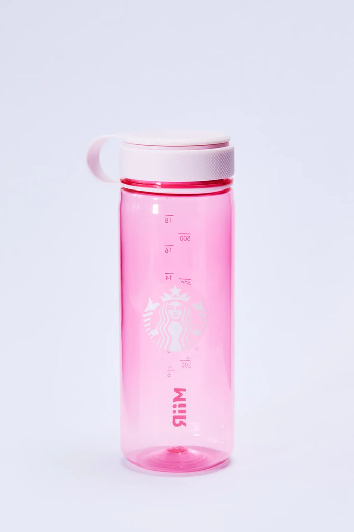MiiR Pink Ombré Plastic Water Bottle — 20oz