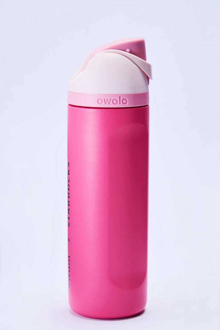 Owala + Starbucks Pink Water Bottle — 24oz