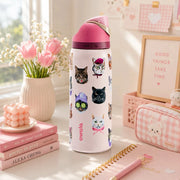 Owala UO Exclusive Cat Collage FreeSip 32oz Water Bottle