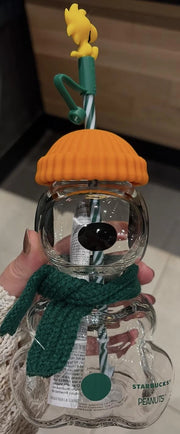 Snoopy Glass Cold Cup